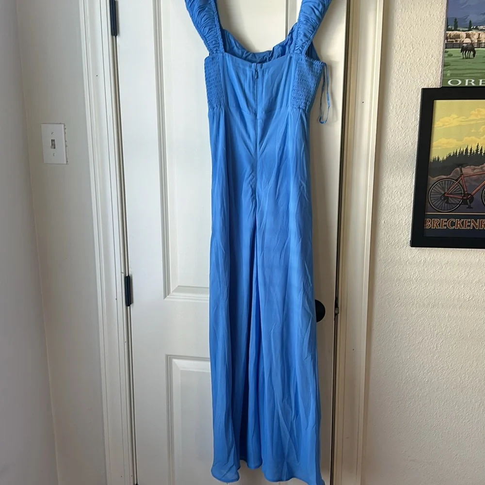 Abercrombie Blue Floor Length Dress